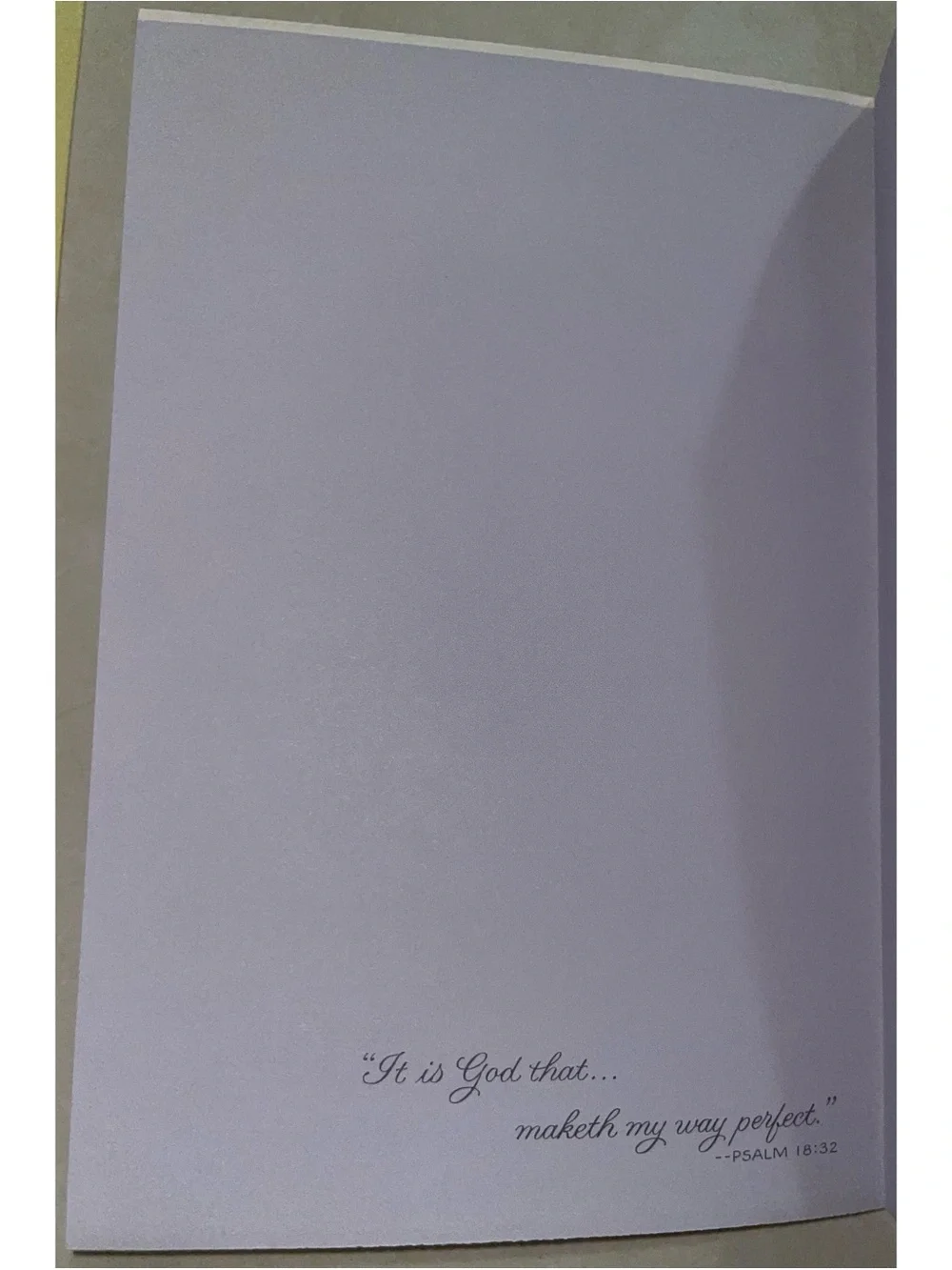 Religious Vintage Birthday Card (Yellow Envelope)